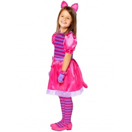 Grinsekatze-Kostüm Kigurumi™ Alice im Wunderland™ pink , günstige